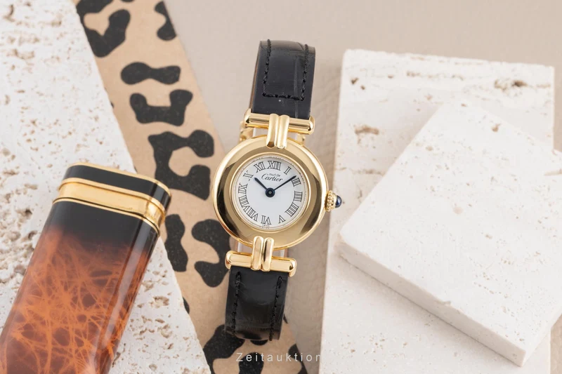 Cartier Colisee silver-gilt quartz women's watch W1011554, 2410 [2504218]