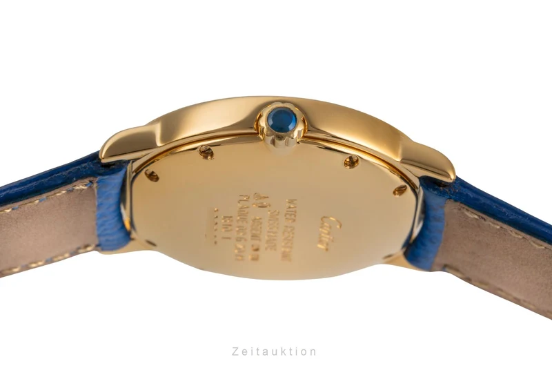 Cartier Ronde silver-gilt quartz men's watch W1006922, 1810 1 [2503767]