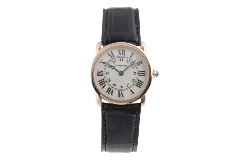 Cartier Ronde Louis 18 ct red gold quartz women's watch W6800151, 2886 [2504430]