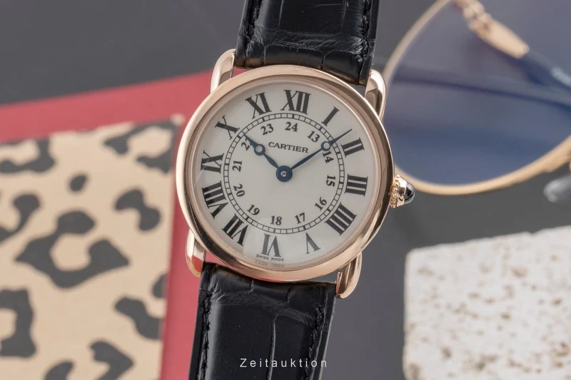 Cartier Ronde Louis 18 ct red gold quartz women's watch W6800151, 2886 [2504430]