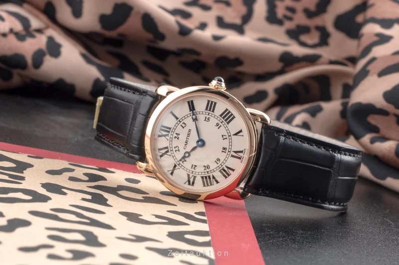 Cartier Ronde Louis 18 ct red gold quartz women's watch W6800151, 2886 [2504430]