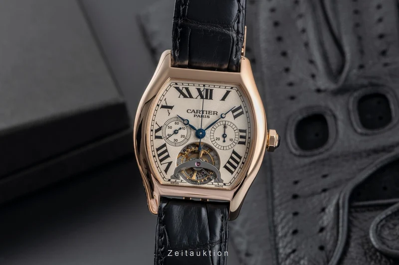 Cartier Tortue 18 ct gold automatic men's watch CRW1548151, W1548151 LP: 173000EUR Limited [2505652]