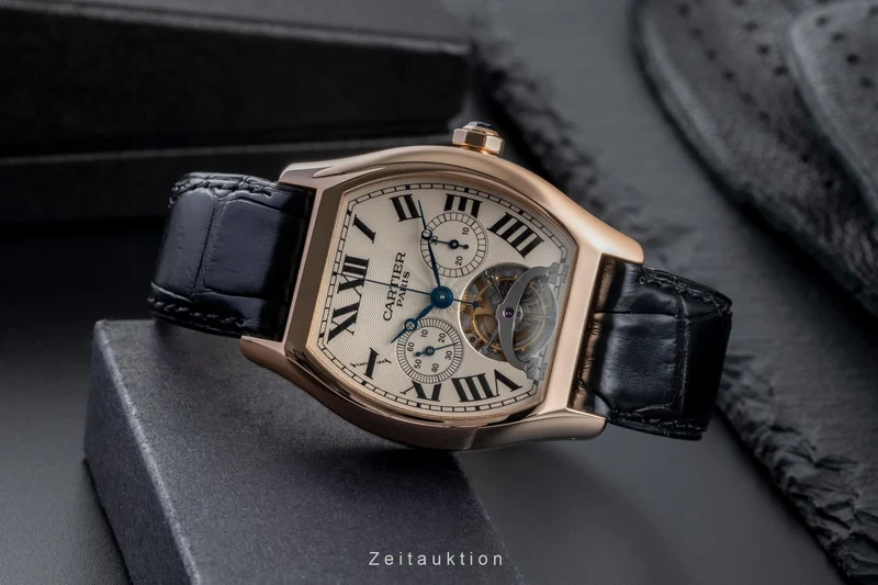 Cartier Tortue 18 ct gold automatic men's watch CRW1548151, W1548151 LP: 173000EUR Limited [2505652]