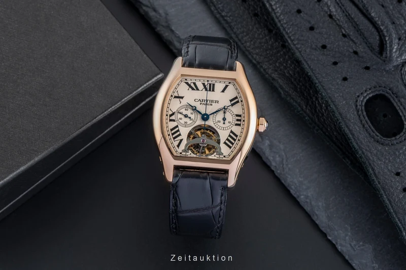 Cartier Tortue 18 ct gold automatic men's watch CRW1548151, W1548151 LP: 173000EUR Limited [2505652]
