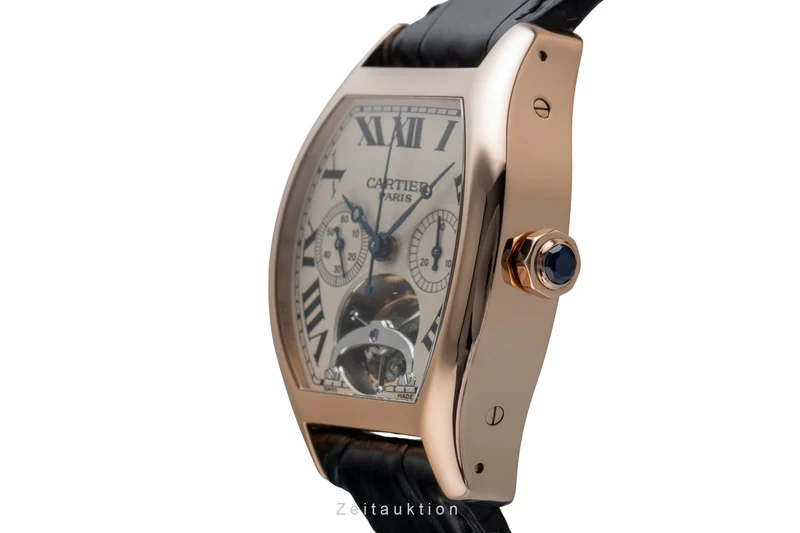 Cartier Tortue 18 ct gold automatic men's watch CRW1548151, W1548151 LP: 173000EUR Limited [2505652]