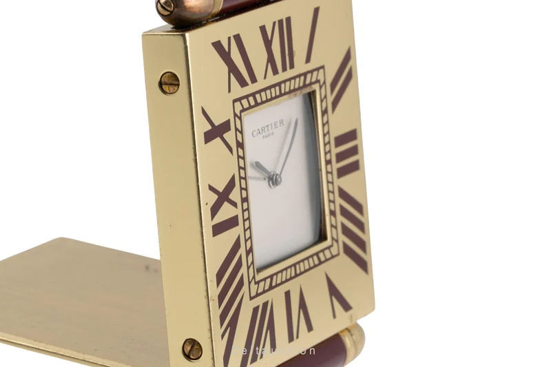 Cartier Pendulette gilt-brass quartz unisex [2504165]