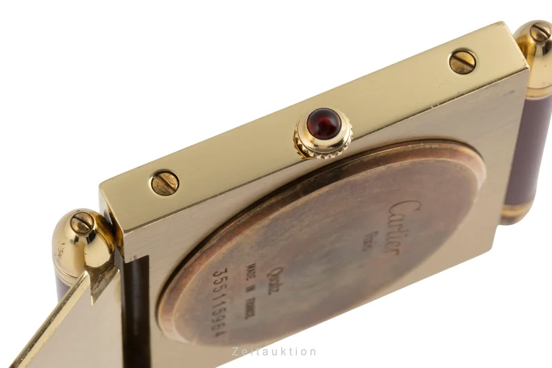 Cartier Pendulette gilt-brass quartz unisex [2504165]