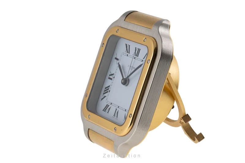 Cartier Santos gilt-brass quartz unisex 7508, GGC98100 [2505070]