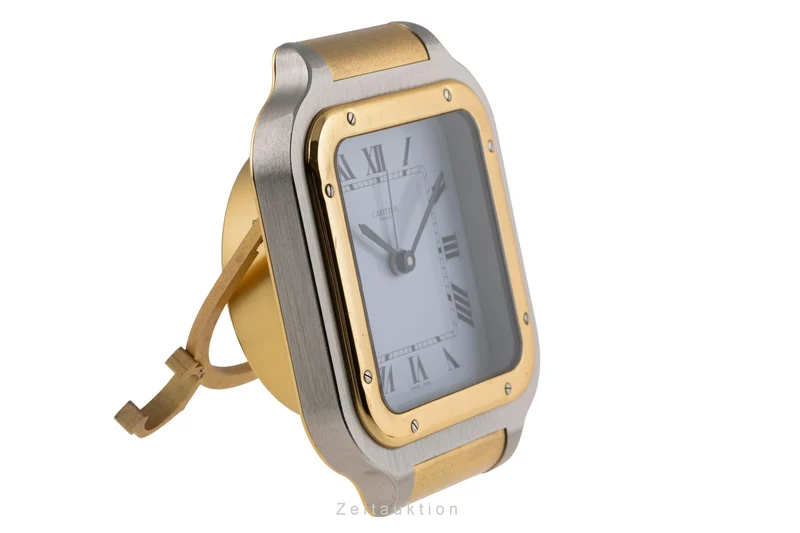 Cartier Santos gilt-brass quartz unisex 7508, GGC98100 [2505070]