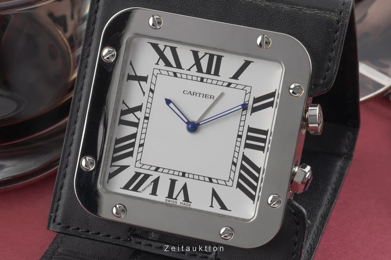 Cartier Santos steel quartz unisex 2750, GGC98100 [2504219]