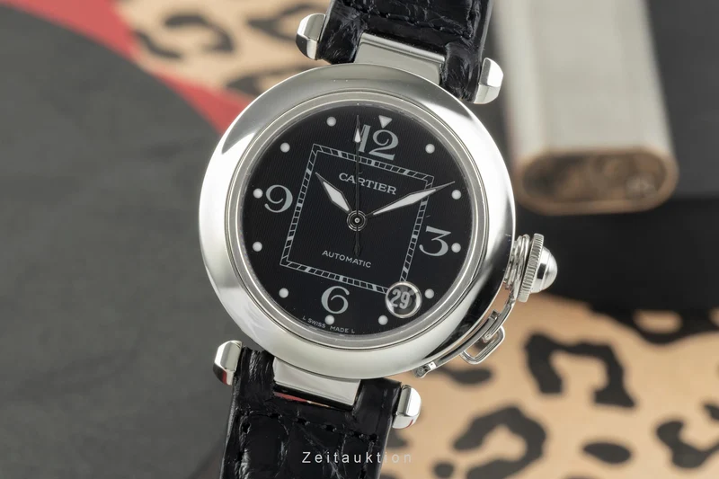 Cartier Pasha steel automatic men's watch W3106099, 2324 [2504655]