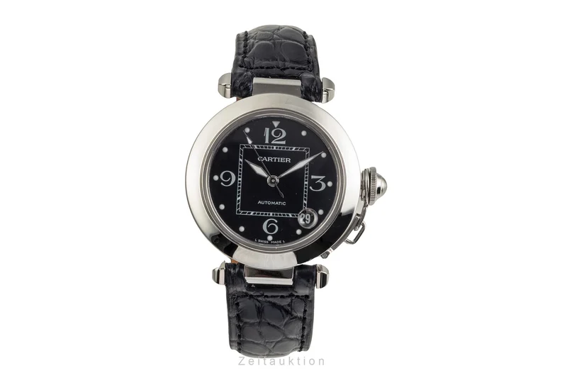 Cartier Pasha steel automatic men's watch W3106099, 2324 [2504655]