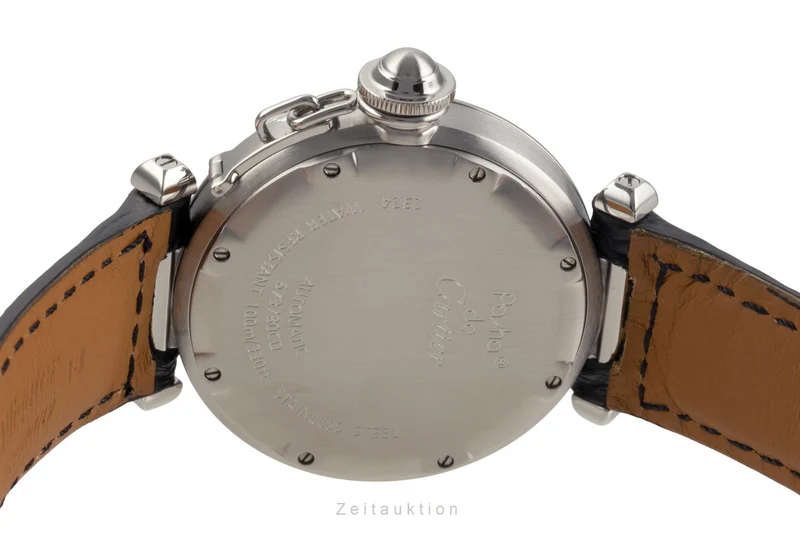 Cartier Pasha steel automatic men's watch W3106099, 2324 [2504655]