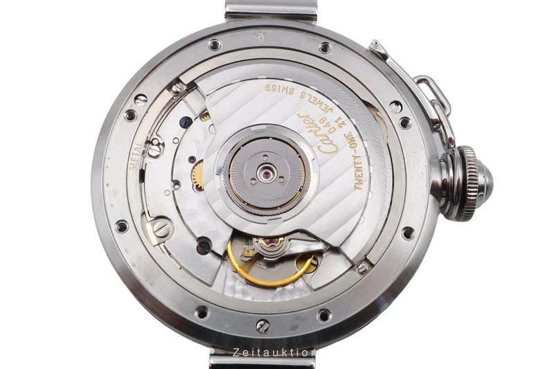 Cartier Pasha steel automatic men's watch W3106099, 2324 [2504655]