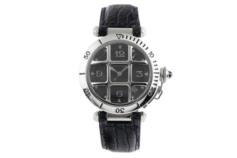 Cartier Pasha steel automatic men's watch W3106255, 2379 [2504017]