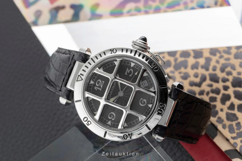 Cartier Pasha steel automatic men's watch W3106255, 2379 [2504017]