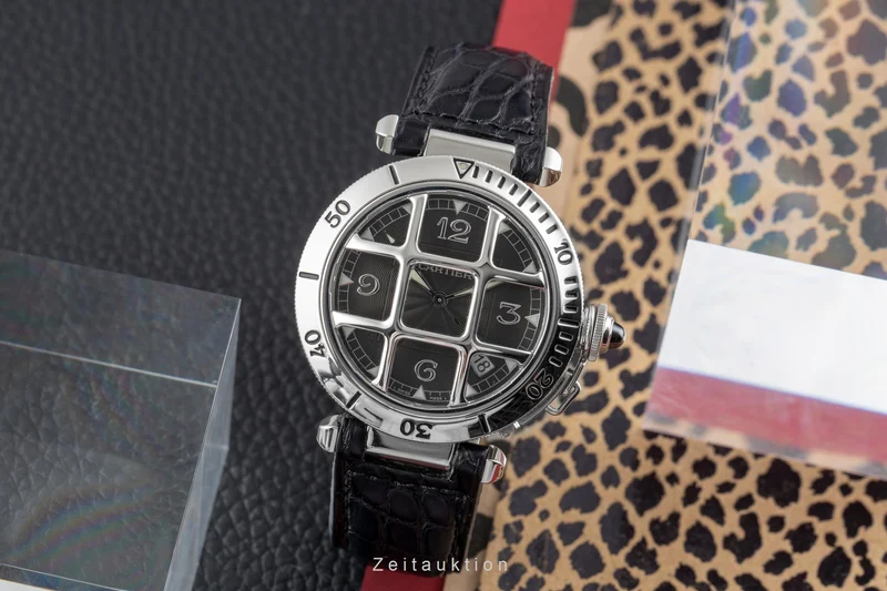 Cartier Pasha steel automatic men's watch W3106255, 2379 [2504017]