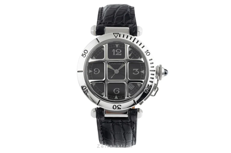 Cartier Pasha steel automatic men's watch W3106255, 2379 [2504017]