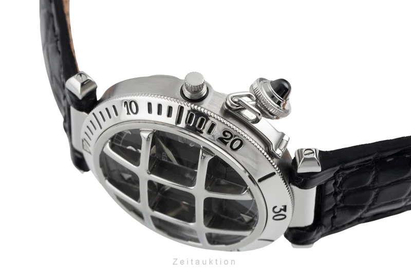 Cartier Pasha steel automatic men's watch W3106255, 2379 [2504017]