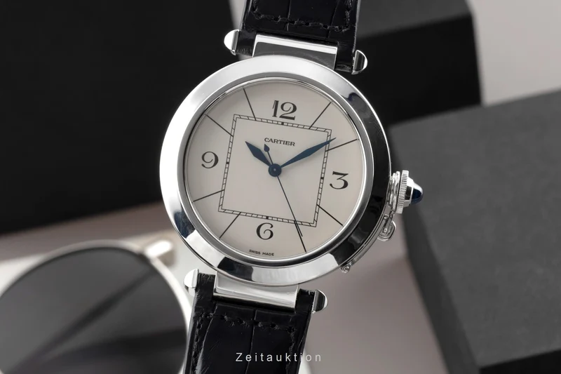 Cartier Pasha steel automatic men's watch W3107255, 2730 [2504419]