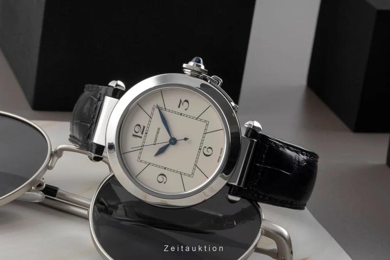 Cartier Pasha steel automatic men's watch W3107255, 2730 [2504419]