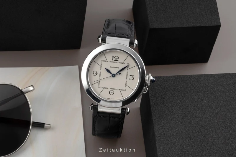 Cartier Pasha steel automatic men's watch W3107255, 2730 [2504419]