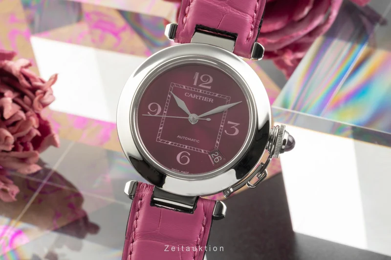 Cartier Pasha steel automatic women's watch W3108299 [2504168]