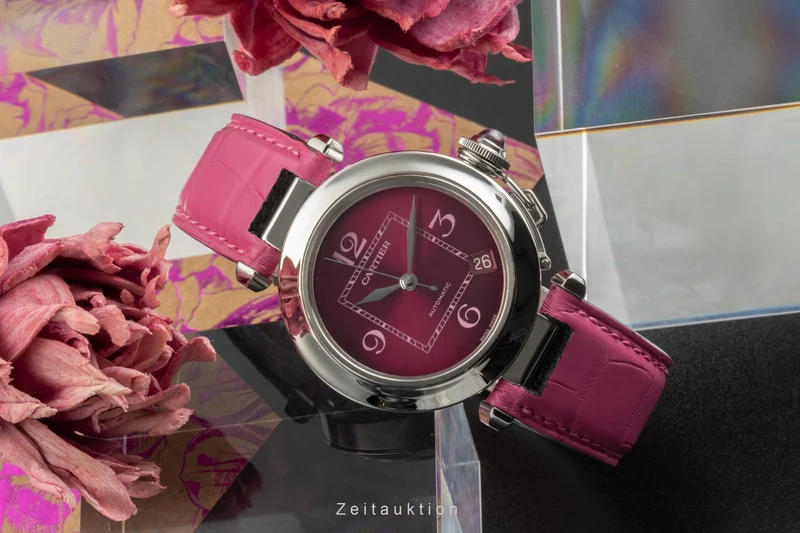 Cartier Pasha steel automatic women's watch W3108299 [2504168]