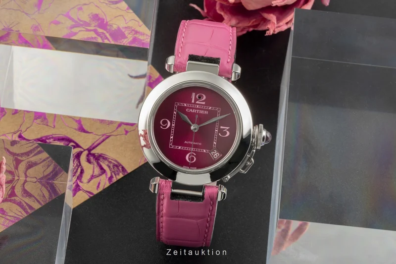 Cartier Pasha steel automatic women's watch W3108299 [2504168]