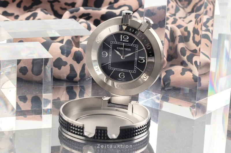 Cartier Pasha steel quartz unisex W0100058 [2504608]