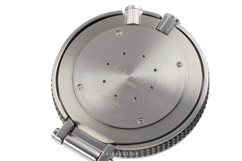 Cartier Pasha steel quartz unisex W0100058 [2504608]