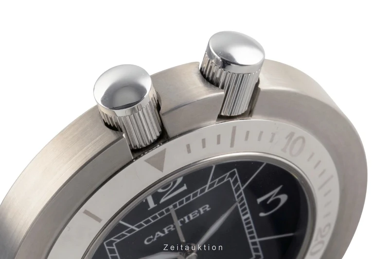 Cartier Pasha steel quartz unisex W0100058 [2504608]