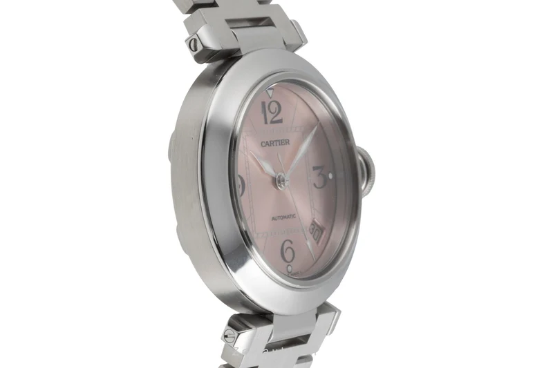 Cartier Pasha steel automatic women's watch W31075M7 [2504431]