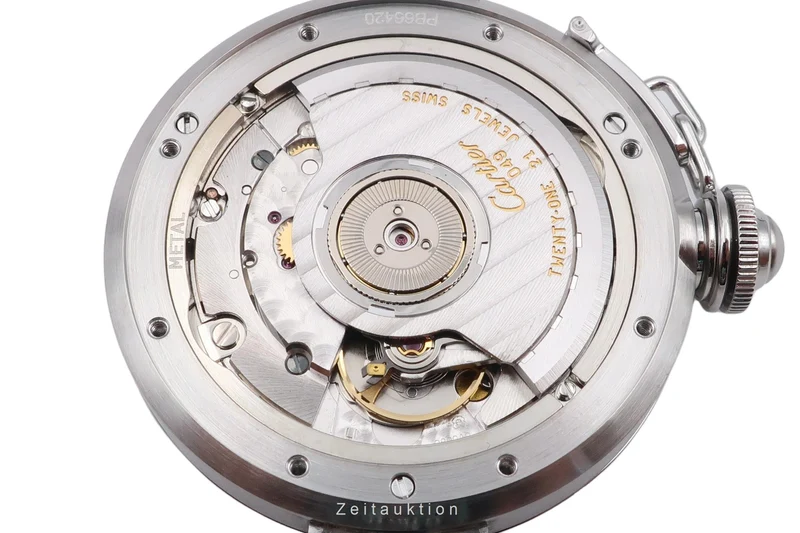 Cartier Pasha steel automatic women's watch W31075M7 [2504431]
