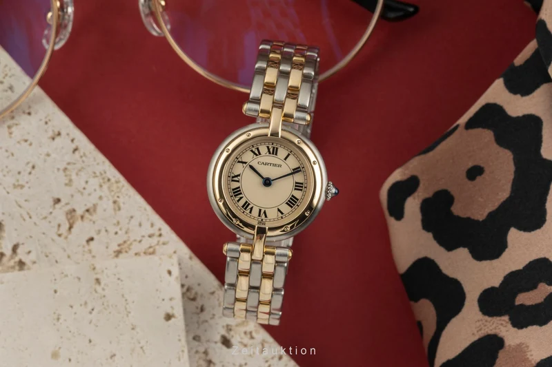 Cartier Panthere steel / gold quartz women's watch 166920, 84084242 [2504524]