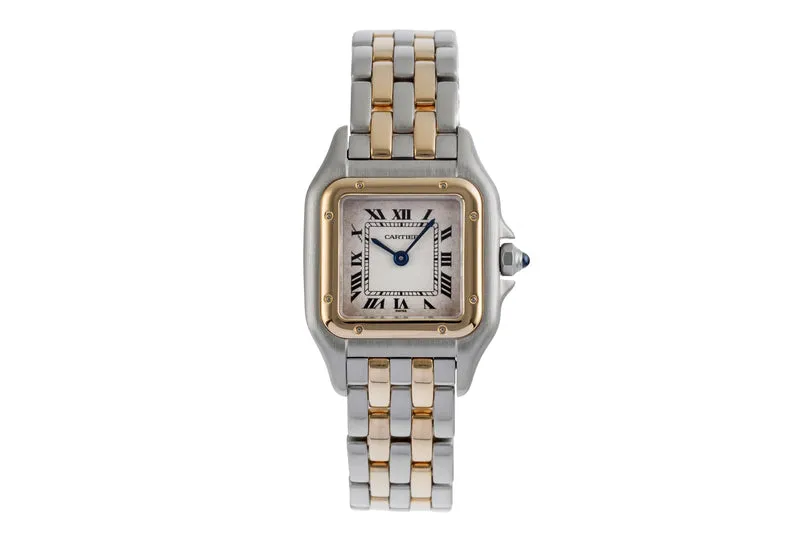 Cartier Panthere steel / gold quartz women's watch W25029B6, 1120 [2504119]