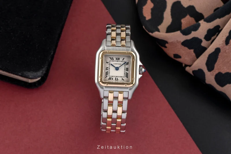 Cartier Panthere steel / gold quartz women's watch W25029B6, 1120 [2504119]