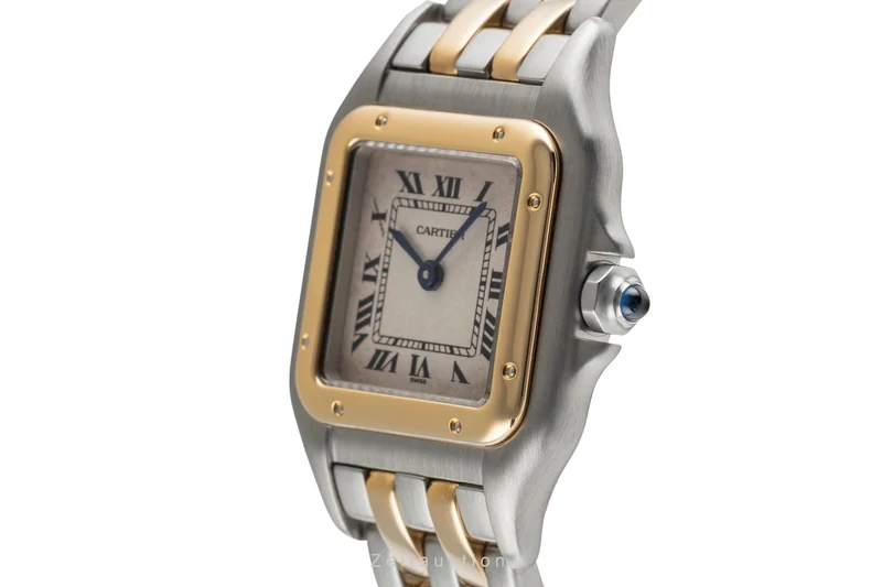 Cartier Panthere steel / gold quartz women's watch W25029B6, 1120 [2504119]