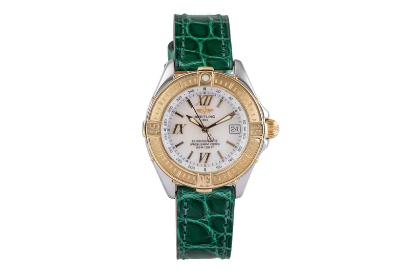 Breitling Cockpit steel / gold quartz women's watch D67365 [2504428]