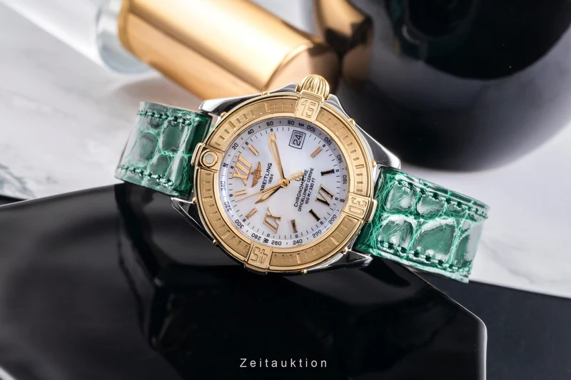 Breitling Cockpit steel / gold quartz women's watch D67365 [2504428]