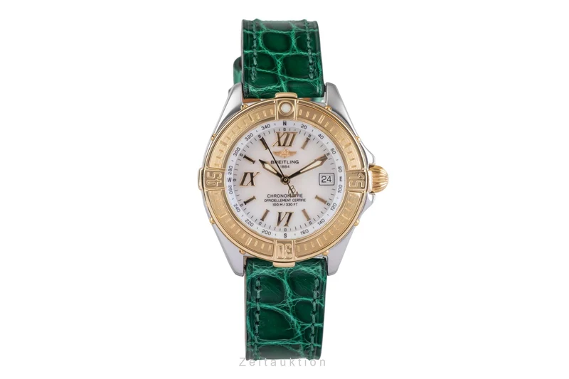 Breitling Cockpit steel / gold quartz women's watch D67365 [2504428]