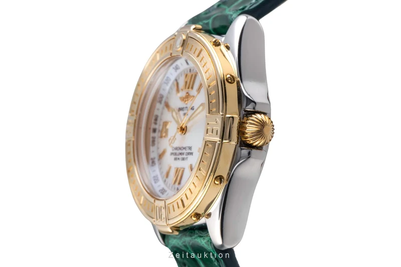 Breitling Cockpit steel / gold quartz women's watch D67365 [2504428]