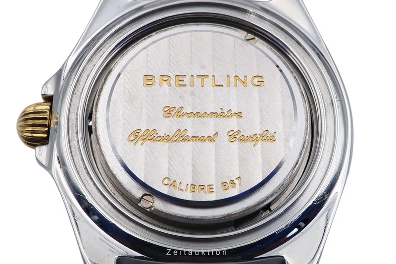 Breitling Cockpit steel / gold quartz women's watch D67365 [2504428]