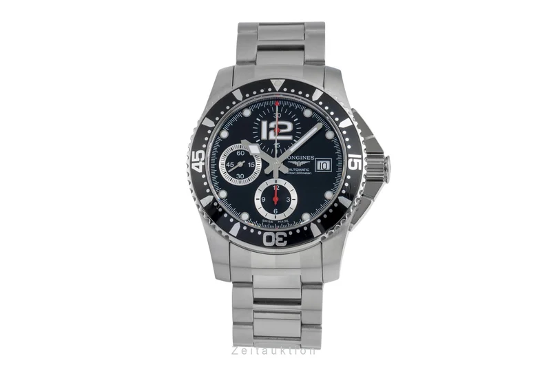 Longines Hydro Conquest chronograph steel automatic men's watch L3.644.4.56.6 [2504333]