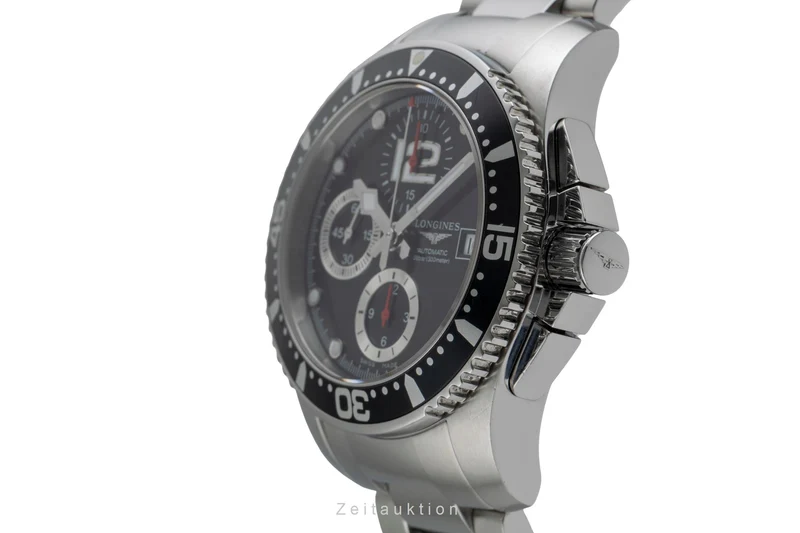 Longines Hydro Conquest chronograph steel automatic men's watch L3.644.4.56.6 [2504333]