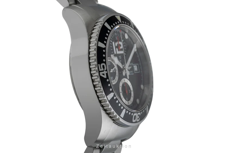 Longines Hydro Conquest chronograph steel automatic men's watch L3.644.4.56.6 [2504333]