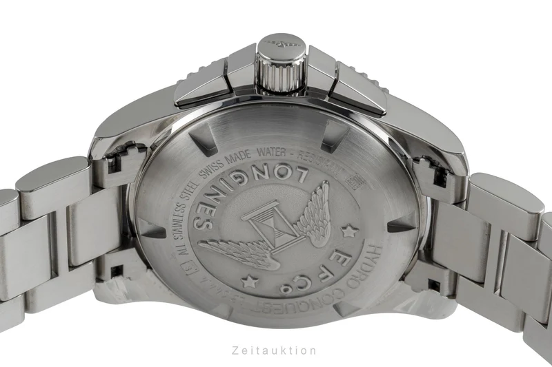 Longines Hydro Conquest chronograph steel automatic men's watch L3.644.4.56.6 [2504333]