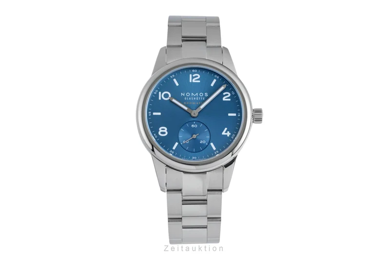 Nomos Club steel automatic men's watch 750 LP: 3100EUR [2505285]