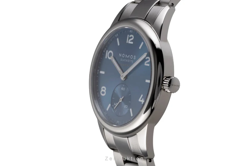 Nomos Club steel automatic men's watch 750 LP: 3100EUR [2505285]