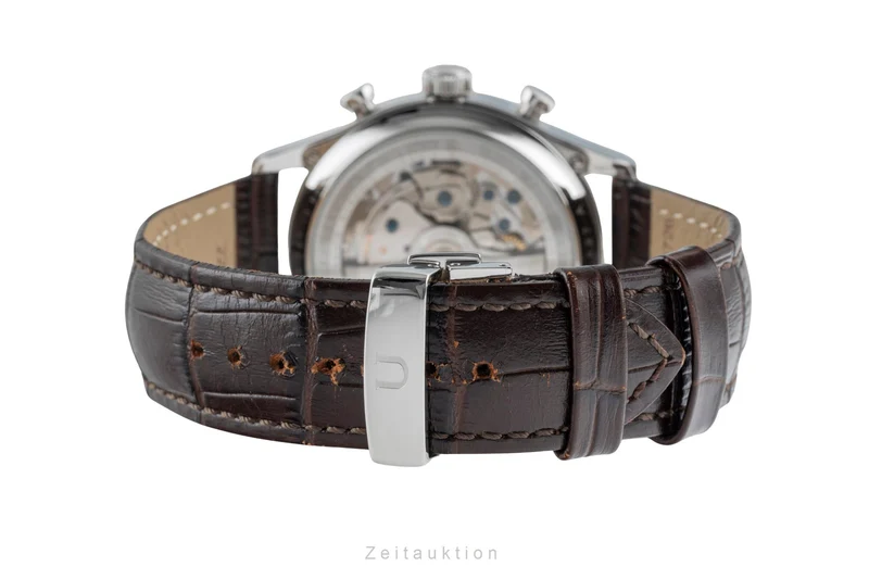 Union Glashütte Noramis chronograph steel automatic men's watch D012.427.16.037.01 LP: 3350EUR [2505107]